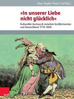 »In unserer Liebe nicht glücklich«: Kultureller Austausch zwischen Großbritannien und Deutschland 1770–1840