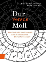 Dur versus Moll: Zur Geschichte der Semantik eines musikalischen Elementarkontrasts