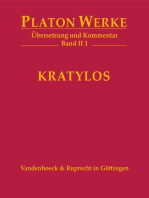 Kratylos: Übersetzung und Kommentar