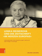 Lenka Reinerová und die Zeitschrift »Im Herzen Europas«: Internationale Kulturbeziehungen während des Prager Frühlings