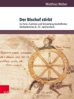 Der Bischof stirbt: Zu Form, Funktion und Vorstellung bischöflicher Sterbeberichte (6.–12. Jahrhundert)