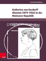 Katharina von Kardorff-Oheimb (1879–1962) in der Weimarer Republik: Unternehmenserbin, Reichstagsabgeordnete, Vereinsgründerin, politische Salonnière und Publizistin