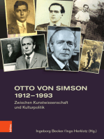 Otto von Simson 1912–1993: Zwischen Kunstwissenschaft und Kulturpolitik