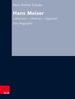 Hans Meiser: Lutheraner – Untertan – Opponent. Eine Biographie