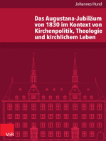 Das Augustana-Jubiläum von 1830 im Kontext von Kirchenpolitik, Theologie und kirchlichem Leben