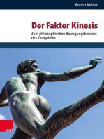 Der Faktor Kinesis: Zum philosophischen Bewegungskonzept des Thukydides