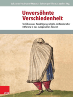 Unversöhnte Verschiedenheit: Verfahren zur Bewältigung religiös-konfessioneller Differenz in der europäischen Neuzeit