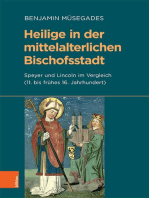 Heilige in der mittelalterlichen Bischofsstadt: Speyer und Lincoln im Vergleich (11. bis frühes 16. Jahrhundert)