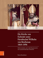 Die Kirche von Eichstätt unter Fürstbischof Wilhelm von Reichenau 1464–1496: Selbstverständnis und visuelle Repräsentation eines spätmittelalterlichen Hochstifts