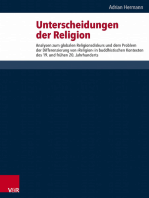 Unterscheidungen der Religion: Analysen zum globalen Religionsdiskurs und dem Problem der Differenzierung von "Religion" in buddhistischen Kontexten des 19. und frühen 20. Jahrhunderts