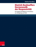 Dietrich Bonhoeffers Hermeneutik der Responsivität: Ein Kapitel Schriftlehre im Anschluss an "Schöpfung und Fall"