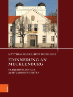 Erinnerung an Mecklenburg: 50 Archivalien aus acht Jahrhunderten