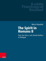 The Spirit in Romans 8: Paul, the Stoics, and Jewish Authors in Dialogue