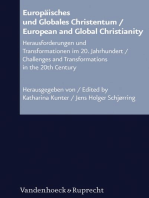 Europäisches und Globales Christentum / European and Global Christianity: Herausforderungen und Transformationen im 20. Jahrhundert / Challenges and Transformations in the 20th Century