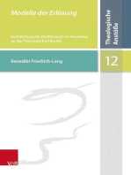 Modelle der Erlösung: Eschatologische Denkformen im Anschluss an die Theologie Karl Barths