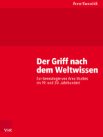 Der Griff nach dem Weltwissen: Zur Genealogie von Area Studies im 19. und 20. Jahrhundert