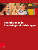 Interaktionen in Kindertageseinrichtungen: Theorie und Praxis im interdisziplinären Dialog