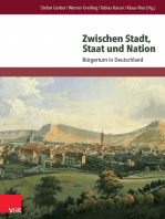 Zwischen Stadt, Staat und Nation: Bürgertum in Deutschland