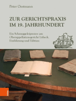 Zur Gerichtspraxis im 19. Jahrhundert