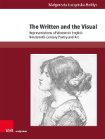 The Written and the Visual: Representations of Women in English Nineteenth-Century Poetry and Art