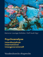 Psychoanalyse: interdisziplinär – international – intergenerationell: Zum 50-jährigen Bestehen des Sigmund-Freud-Instituts