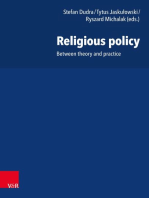 Religious policy: Between theory and practice