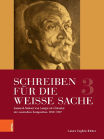 Schreiben für die Weiße Sache: General Aleksej von Lampe als Chronist der russischen Emigration, 1920–1967