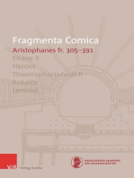 FrC 10.6 Aristophanes Eirene II – Lemniai (fr. 305-391)