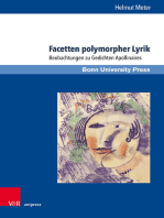 Facetten polymorpher Lyrik