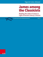 James among the Classicists: Reading the Letter of James in Light of Ancient Literary Criticism
