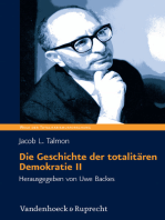 Die Geschichte der totalitären Demokratie Band II: Politischer Messianismus: Die romantische Phase