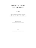 Archivalische Zeitschrift 96 (2019)