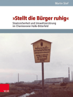 »Stellt die Bürger ruhig«: Staatssicherheit und Umweltzerstörung im Chemierevier Halle–Bitterfeld