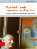 Von Berlin nach Jerusalem und zurück: Gershom Scholem zwischen Israel und Deutschland