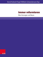 Immer reformieren: Über-Setzungen und Neues