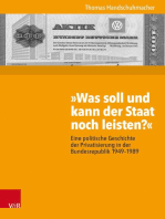 »Was soll und kann der Staat noch leisten?«: Eine politische Geschichte der Privatisierung in der Bundesrepublik 1949–1989