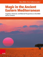 Magic in the Ancient Eastern Mediterranean: Cognitive, Historical, and Material Perspectives on the Bible and Its contexts