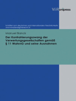 Der Kontrahierungszwang der Verwertungsgesellschaften gemäß § 11 WahrnG und seine Ausnahmen