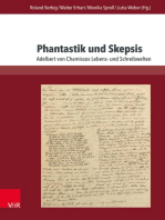 Phantastik und Skepsis: Adelbert von Chamissos Lebens- und Schreibwelten