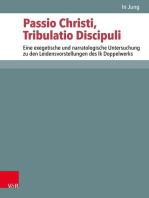 Passio Christi, Tribulatio Discipuli: Eine exegetische und narratologische Untersuchung zu den Leidensvorstellungen des lk Doppelwerks