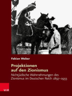 Projektionen auf den Zionismus: Nichtjüdische Wahrnehmungen des Zionismus im Deutschen Reich 1897–1933
