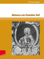 Akteure am fremden Hof: Politische Kommunikation und Repräsentation kaiserlicher Gesandter im Jahrzehnt des Wandels am russischen Hof (1720–1730)