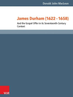 James Durham (1622–1658): And the Gospel Offer in its Seventeenth-Century Context