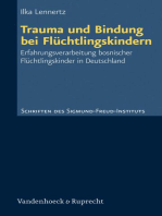 Trauma und Bindung bei Flüchtlingskindern: Erfahrungsverarbeitung bosnischer Flüchtlingskinder in Deutschland