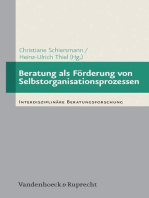 Beratung als Förderung von Selbstorganisationsprozessen: Empirische Studien zur Beratung von Personen und Organisationen auf der Basis der Synergetik