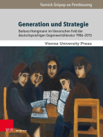 Generation und Strategie: Barbara Honigmann im literarischen Feld der deutschsprachigen Gegenwartsliteratur 1986–2015