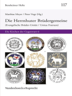 Herrnhuter Brüdergemeine (Evangelische Brüder-Unität / Unitas Fratrum): Die Kirchen der Gegenwart 6