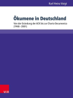Ökumene in Deutschland: Von der Gründung der ACK bis zur Charta Oecumenica (1948–2001)