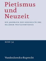 Pietismus und Neuzeit Band 34 – 2008: Ein Jahrbuch zur Geschichte des neueren Protestantismus