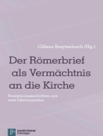 Der Römerbrief als Vermächtnis an die Kirche